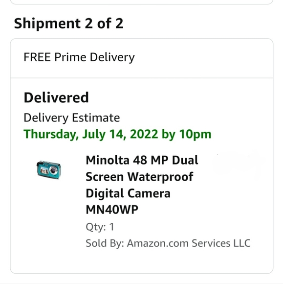 Minolta 48 MP Dual Screen Waterproof Digital Camera MN40WP - Picture 13 of 13